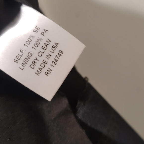 Mara Hoffan Silk Multi Colored Geometric Long Maxi Dress Size 4 - Picture 5 of 8